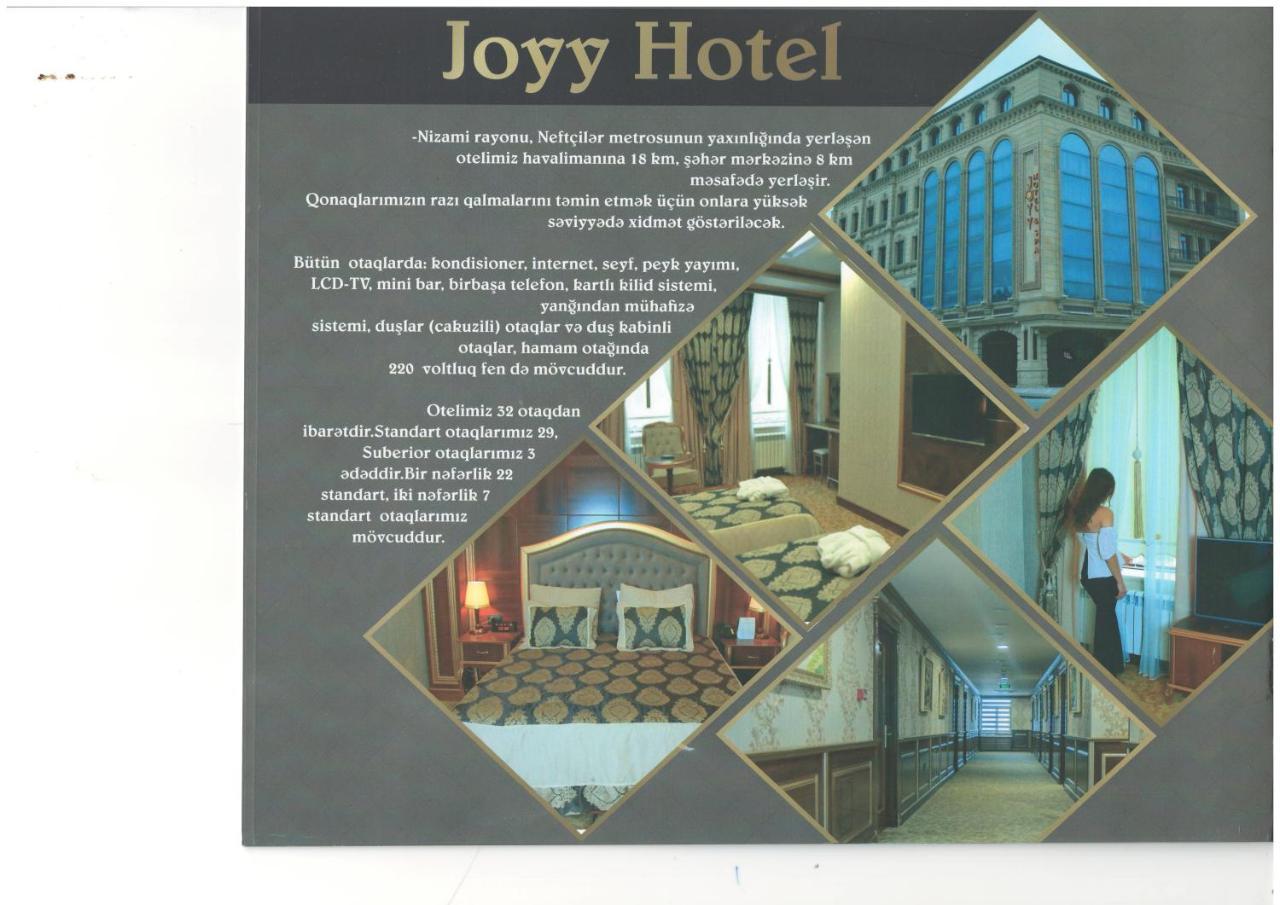 Joyy Hotel & Spa Baku Zewnętrze zdjęcie
